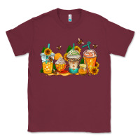 Burgundy bumble bee coffee cups Classic Tee - AdoDesignShop