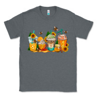 Charcoal Heather bumble bee coffee cups Classic Tee - AdoDesignShop