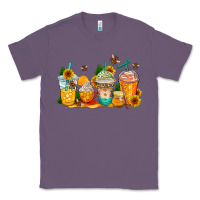 Lavender bumble bee coffee cups Classic Tee - AdoDesignShop