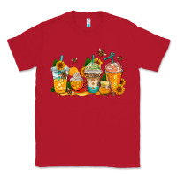 Red bumble bee coffee cups Classic Tee - AdoDesignShop