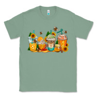 Sage bumble bee coffee cups Classic Tee - AdoDesignShop