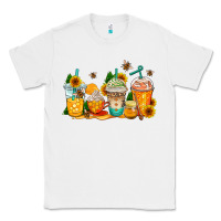 White bumble bee coffee cups Classic Tee - AdoDesignShop