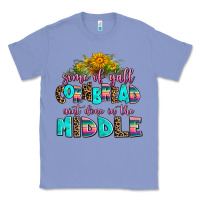 Colony Blue some of yall cornbread aint done in the middle Classic Tee - AdoDesignShop