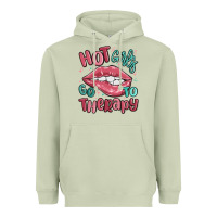 Matcha hot girls go to therapy Heavyweight Hoodie - MaliasSmallBusiness