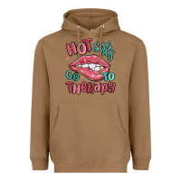 Toasted Coconut hot girls go to therapy Heavyweight Hoodie - MaliasSmallBusiness
