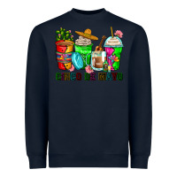 Navy cinco de mayo coffee cups Heavyweight Sweatshirt - Zillion Design Studio