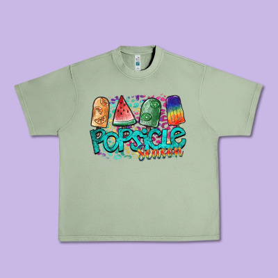 Popsicle Season Urban Heavy Tee Designed By Sublimationcraftshop