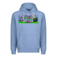 Colony Blue thick thighs and spooky vibes libbey glass Premium Hoodie - BundleAndBundleShop