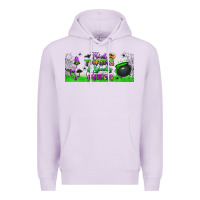 Lilac thick thighs and spooky vibes libbey glass Premium Hoodie - BundleAndBundleShop