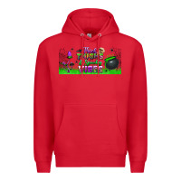 Red thick thighs and spooky vibes libbey glass Premium Hoodie - BundleAndBundleShop