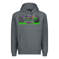 Rock thick thighs and spooky vibes libbey glass Premium Hoodie - BundleAndBundleShop