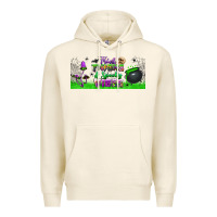 Tofu thick thighs and spooky vibes libbey glass Premium Hoodie - BundleAndBundleShop