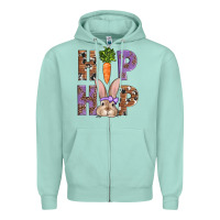Seafoam Easter hiphop Zipper Hoodie - AdoDesignShop