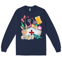 Navy nurse  easter Long Sleeve Tee - AdoDesignShop