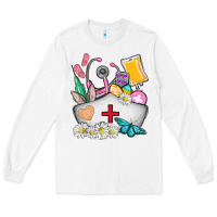 White nurse  easter Long Sleeve Tee - AdoDesignShop