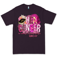 Plum heal cancer for nothing is impossible with god Premium Tee - BarkalooDesign