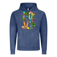 Vintage Denim summer love teacher Vintage Hoodie - texasbilliewilder