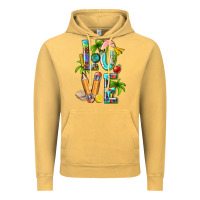 Vintage Mustard summer love teacher Vintage Hoodie - texasbilliewilder