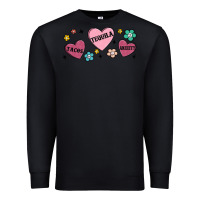 Black tacos tequila anxiety Premium Sweatshirt - MaliasSmallBusiness