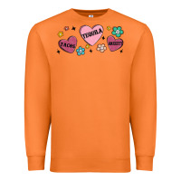 Carrot tacos tequila anxiety Premium Sweatshirt - MaliasSmallBusiness