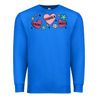 True Royal tacos tequila anxiety Premium Sweatshirt - MaliasSmallBusiness