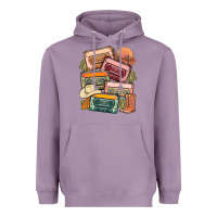 Lavender customized country cassette tapes Heavyweight Hoodie - MaliasSmallBusiness