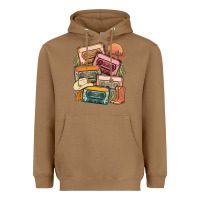 Toasted Coconut customized country cassette tapes Heavyweight Hoodie - MaliasSmallBusiness