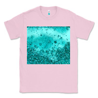 Bubblegum Pink turquoise glitter Classic Tee - JahusDesignShop