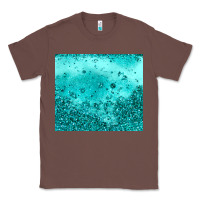 Chestnut turquoise glitter Classic Tee - JahusDesignShop