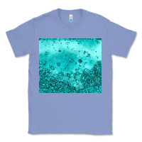 Colony Blue turquoise glitter Classic Tee - JahusDesignShop