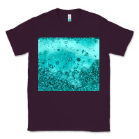Plum turquoise glitter Classic Tee - JahusDesignShop