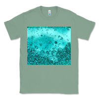 Sage turquoise glitter Classic Tee - JahusDesignShop