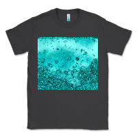 Smoke turquoise glitter Classic Tee - JahusDesignShop