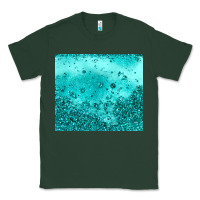 Sports Green turquoise glitter Classic Tee - JahusDesignShop