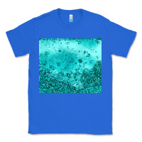 True Royal turquoise glitter Classic Tee - JahusDesignShop