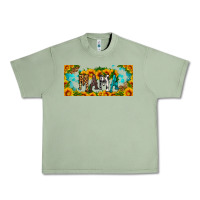 Oil Green mama sunflower libbey cup Urban Heavy Tee - HRA Design Shop