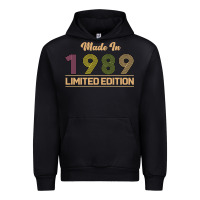 Black Made In 1989 Limited Edition Urban Hoodie - Bettercallsaul