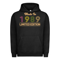 Pigment Black Made In 1989 Limited Edition Urban Hoodie - Bettercallsaul