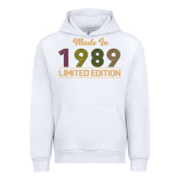 White Made In 1989 Limited Edition Urban Hoodie - Bettercallsaul