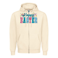 Sandshell happy easter eggs Zipper Hoodie - AdoDesignShop