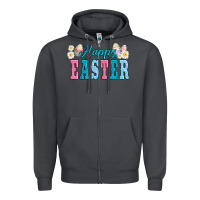 Smoke happy easter eggs Zipper Hoodie - AdoDesignShop