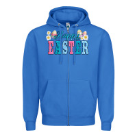 True Royal happy easter eggs Zipper Hoodie - AdoDesignShop