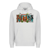 Dove Grey longhorn mom Premium Hoodie - AdoDesignShop