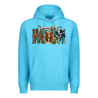 Ocean Blue longhorn mom Premium Hoodie - AdoDesignShop