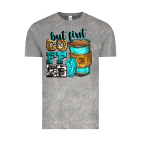 Cloud Rock but first coffee Vintage Tee - Zillion Design Studio