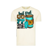 Vintage Arctic but first coffee Vintage Tee - Zillion Design Studio