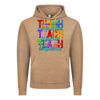 Vintage Coffee teach compassion teach kindness teach confidence Vintage Hoodie - texasbilliewilder