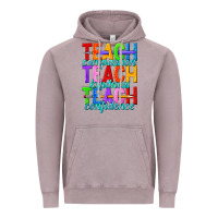 Vintage Zinc teach compassion teach kindness teach confidence Vintage Hoodie - texasbilliewilder