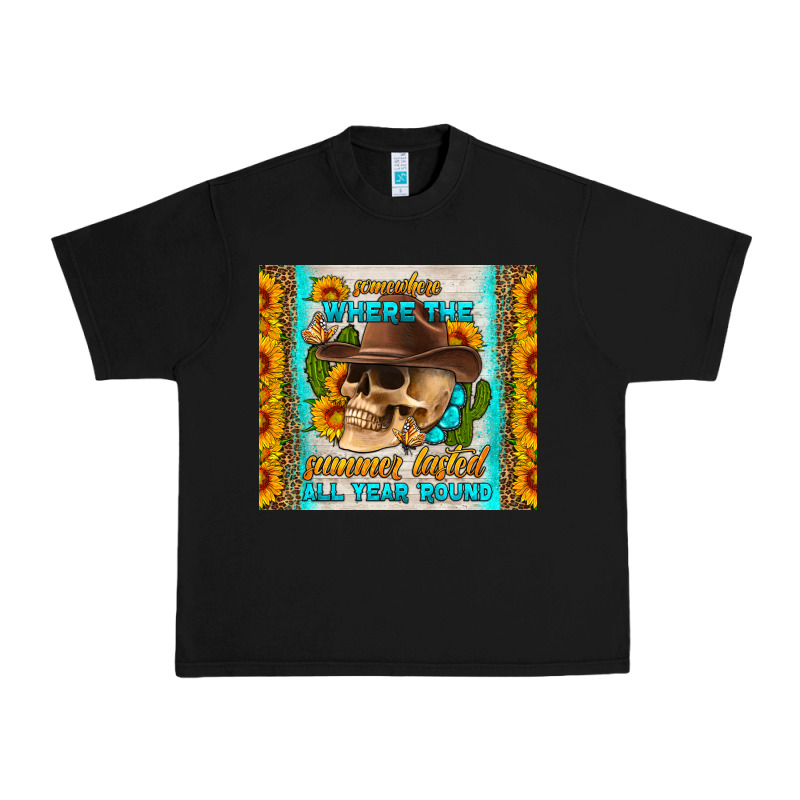 Somewhere Where The Summer Lasted All Year Around Tumbler Urban Heavy Tee by HRA Design Shop | Teevron