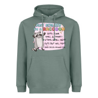 Sage just realized im a raccoon Heavyweight Hoodie - MaliasSmallBusiness